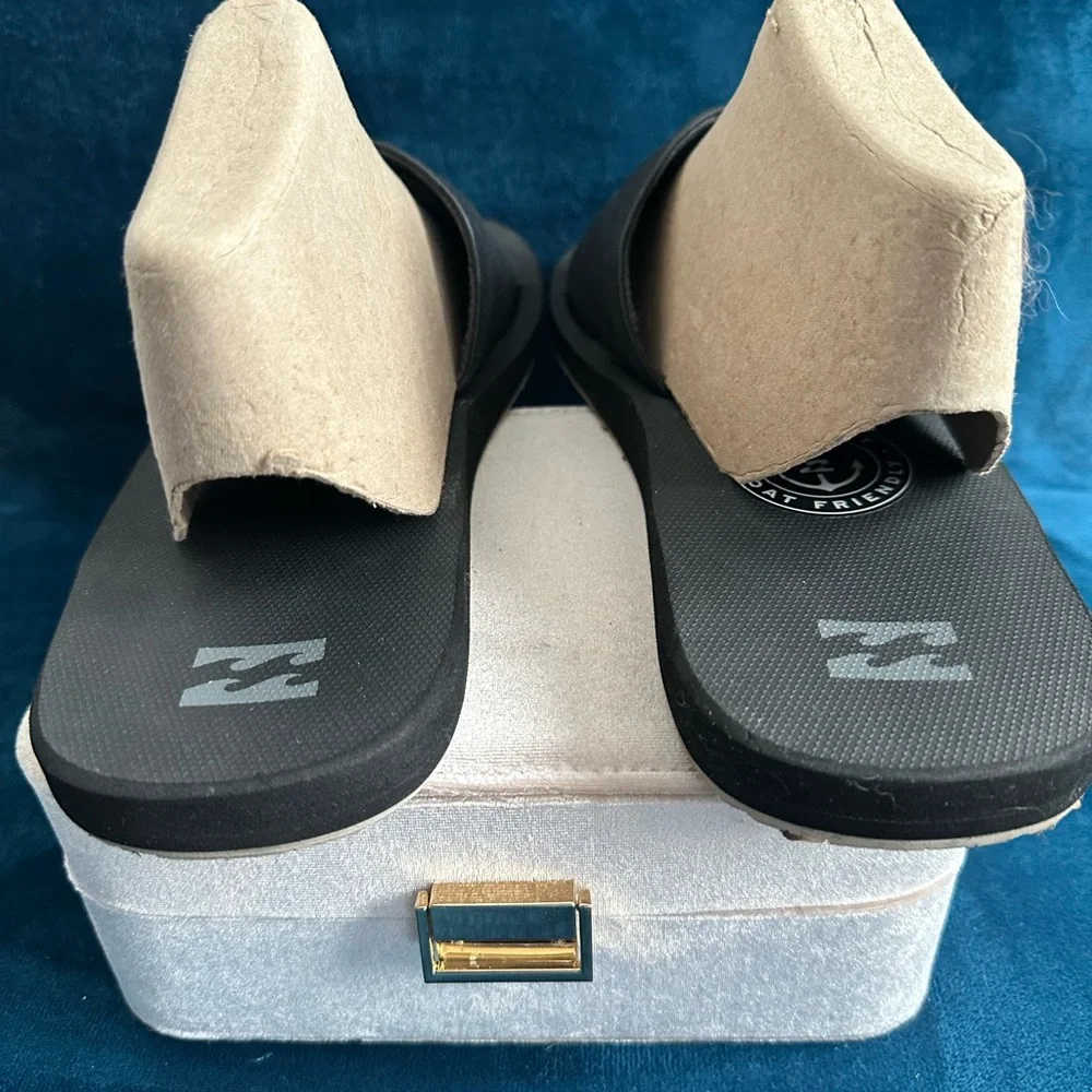 🆕BILLABONG All Day Impact Slide BOAT FRIENDLY SZ 12 VELCO FIT!